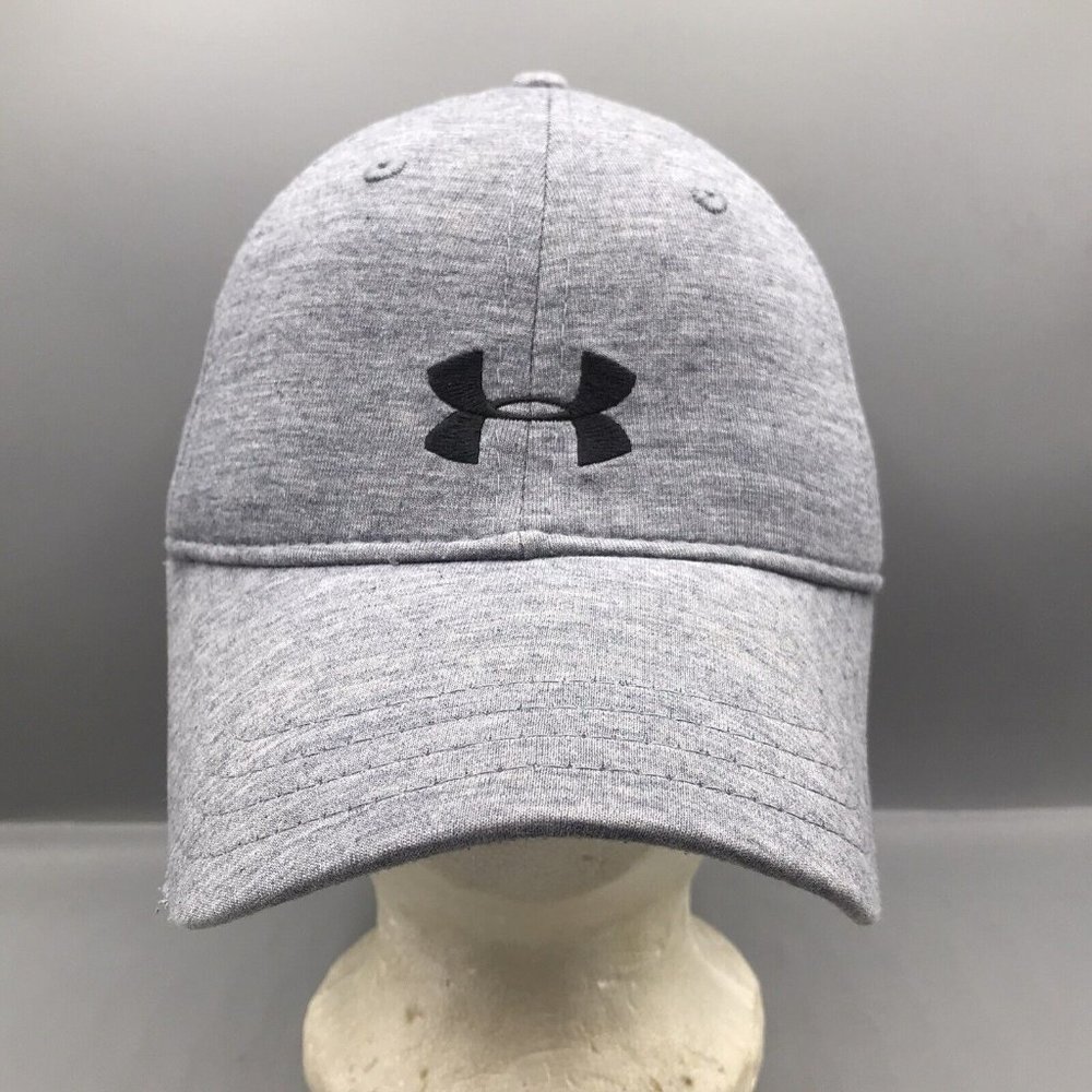 Under Armour Hat Cap Strap Back Gray One Size Casual Womens Lightweight Golf Run